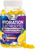 Gommes d'hydratation Nature's Nutrition, bouteille citron, pratique pour la vie quotidienne.