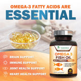 Emballage Nature's Nutrition Omega3 sans OGMs