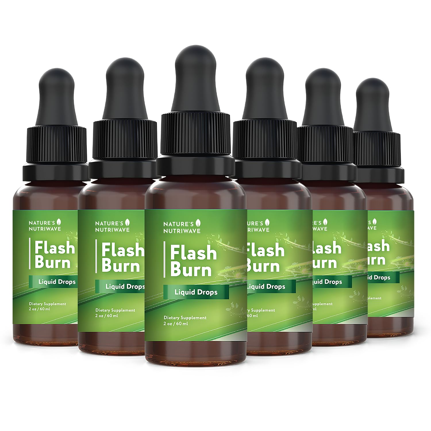 Nature’s NutriWave Flash Burn, bouteille 40 ml, pratique à emporter