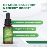 Nature’s NutriWave Flash Burn, compte-gouttes, dosage précis au quotidien