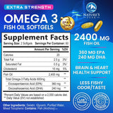 Nature's Peak Omega3: gélules EPA et DHA visibles, formule triple force pour une utilisation aisée.