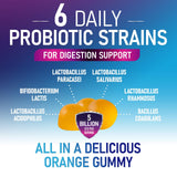 Nature's Peak – Gomme probiotique orange, aide digestive légère.