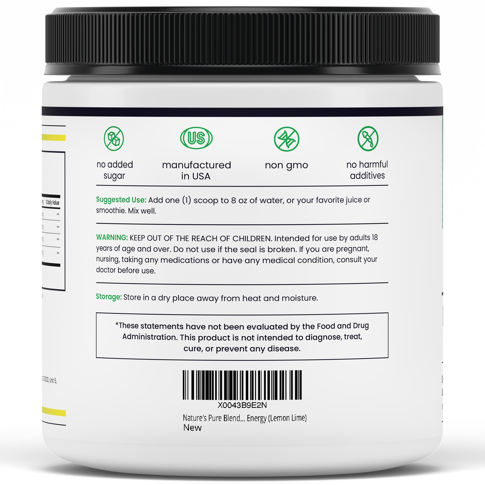 Nature's Pure Blend : image évoquant énergie et vitalité en contexte sportif.