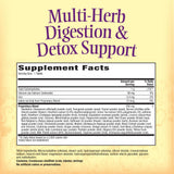 Comprimés Nature's Secret Multi-Herb Digestion et Détox, forme pratique pour usage quotidien.