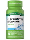Nature's Truth comprimés électrolytes sans sucre en flacon, hydratation pratique