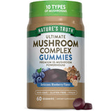 Gummies Nature's Truth à la myrtille, boîte de 60, faciles à intégrer au quotidien.