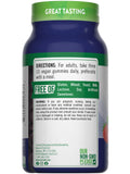 Gommes vegan Nature's Truth Zinc, texture et présentation attrayantes.