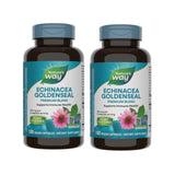 Nature's Way Echinacea Goldenseal, boîte du produit prête pour une routine immunitaire.