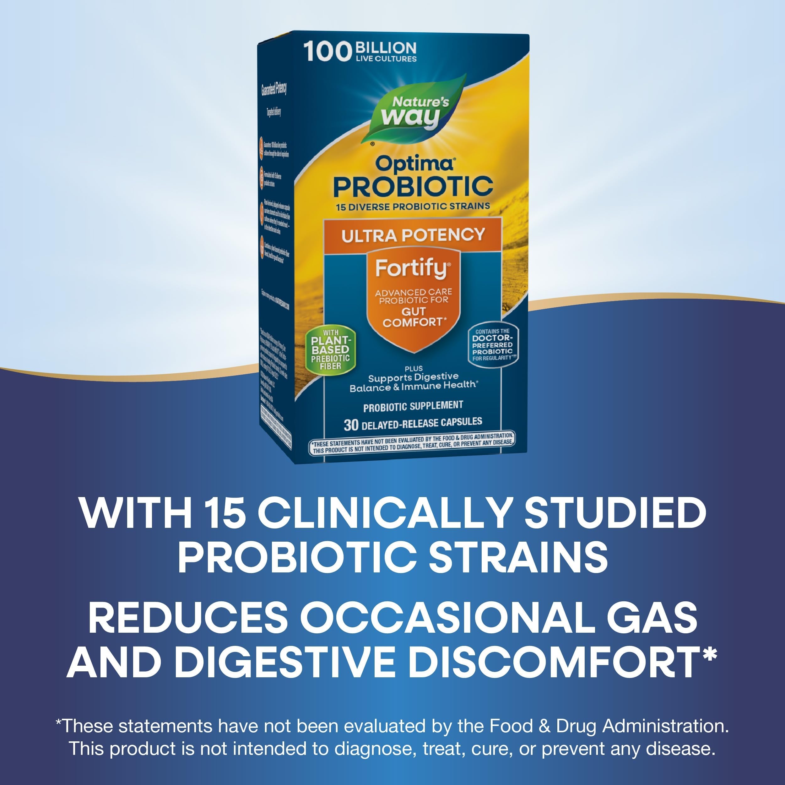 Fortify Optima – sans gluten et sans soja