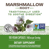 Nature's Way Marshmallow Root — étiquette détaillée