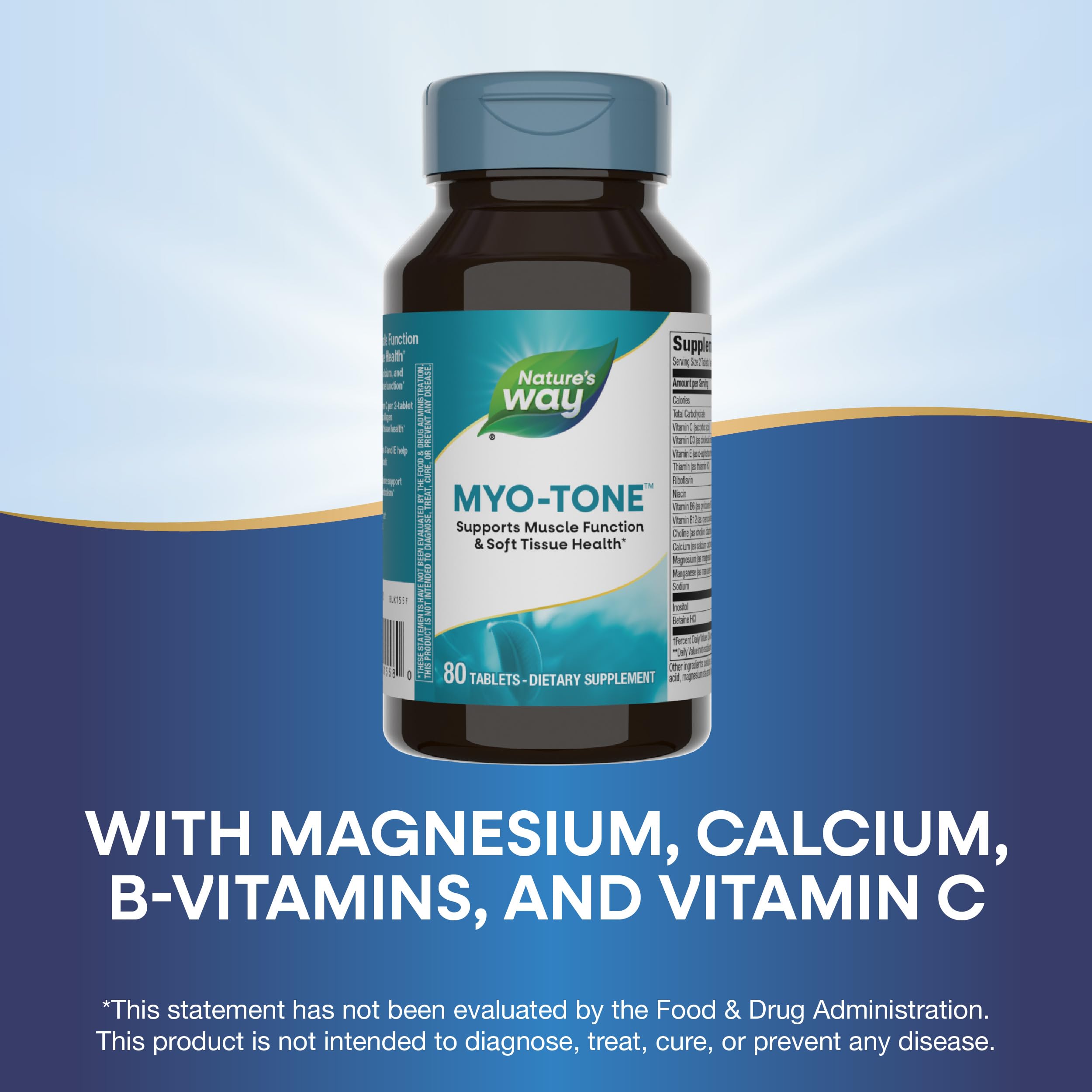 Nature's Way Myo-Tone - Dosage: conseils simples pour habitudes actives.