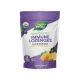 Nature's Way Sambucus Zinc – bouteille de pastilles miel citron, format pratique