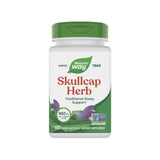 Nature's Way Skullcap – Bouteille végétale, soutien naturel au sommeil pour soirées plus calmes.