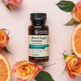 Nature's Sunshine Blood Sugar Formula: emballage pratique pour rangement et transport.