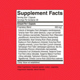 Nature's Sunshine – étiquette du concentré TCM avec informations d'utilisation.