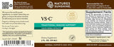 Nature's Sunshine VS-C Liquide — emballage certifié kasher.