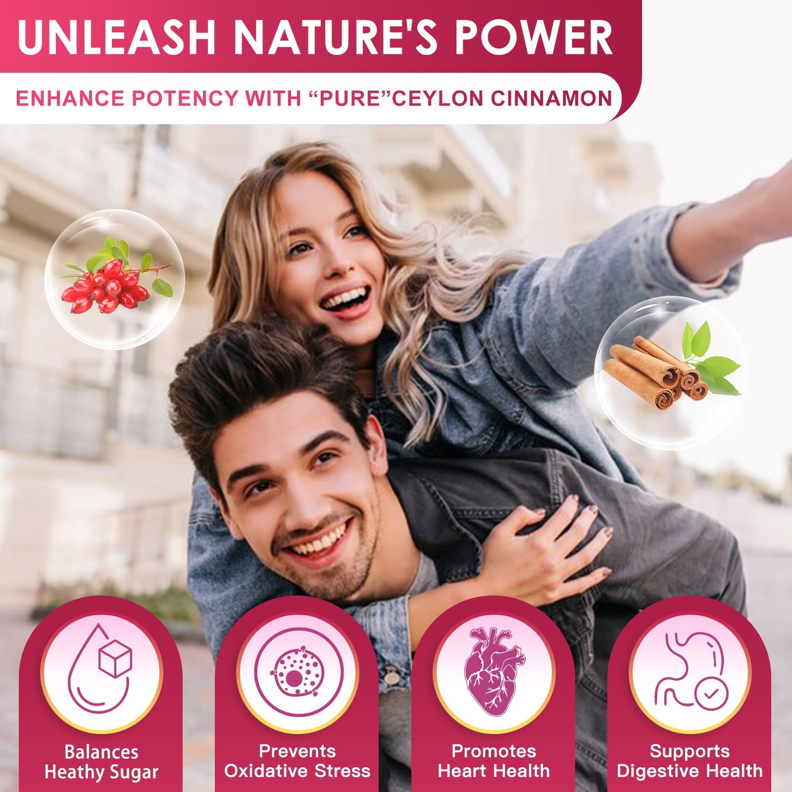 NATURE TARGET Berberine HCl 1200mg - Étiquette claire avec les informations essentielles.