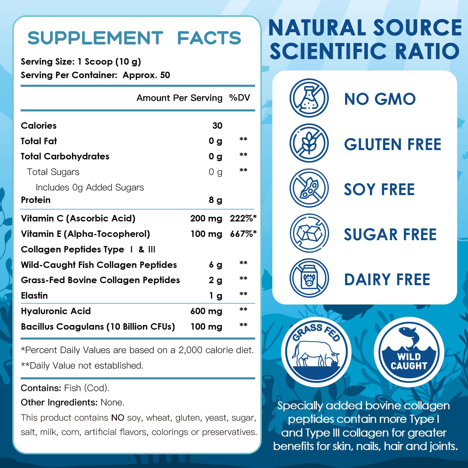 Nature Target Collagène – sachet dosage pratique pour une utilisation rapide