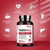 Nature Target CoQ10 400mg – Absorption améliorée avec BioPerine.