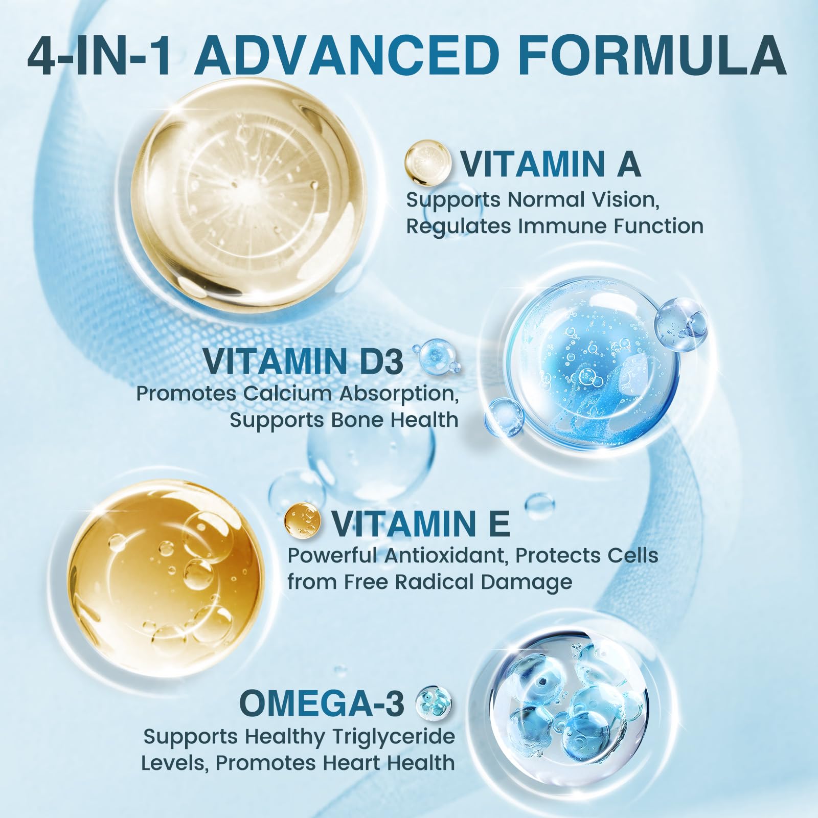 NATURE TARGET Omega-3: dosage quotidien, EPA et DHA équilibrés pour le bien-être.