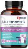 Nature Target Probiotiques - bouteille: soutien digestif quotidien et équilibre intestinal.