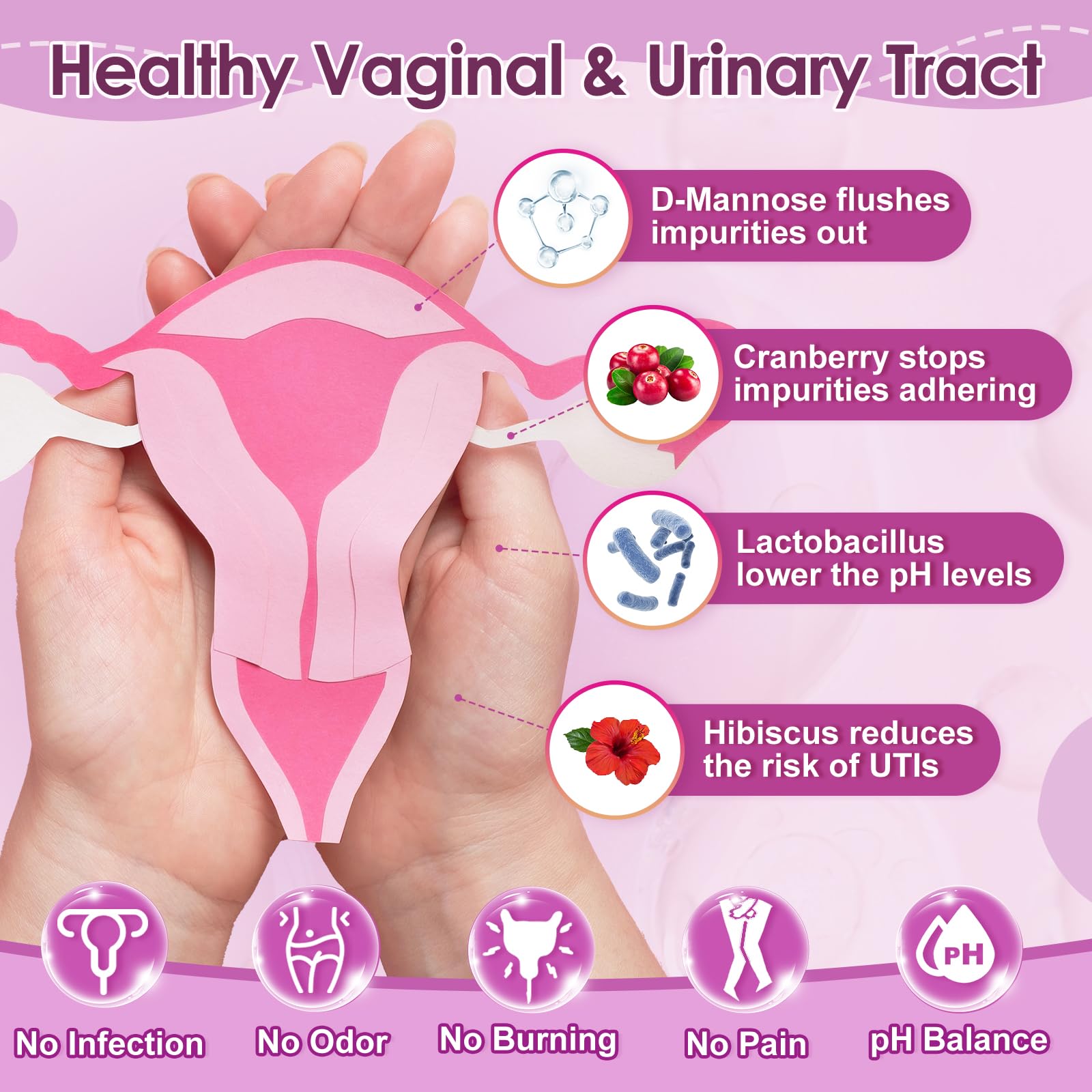 Capsules Nature Target pour femmes, 100 milliards CFU, équilibre digestif potentiel.