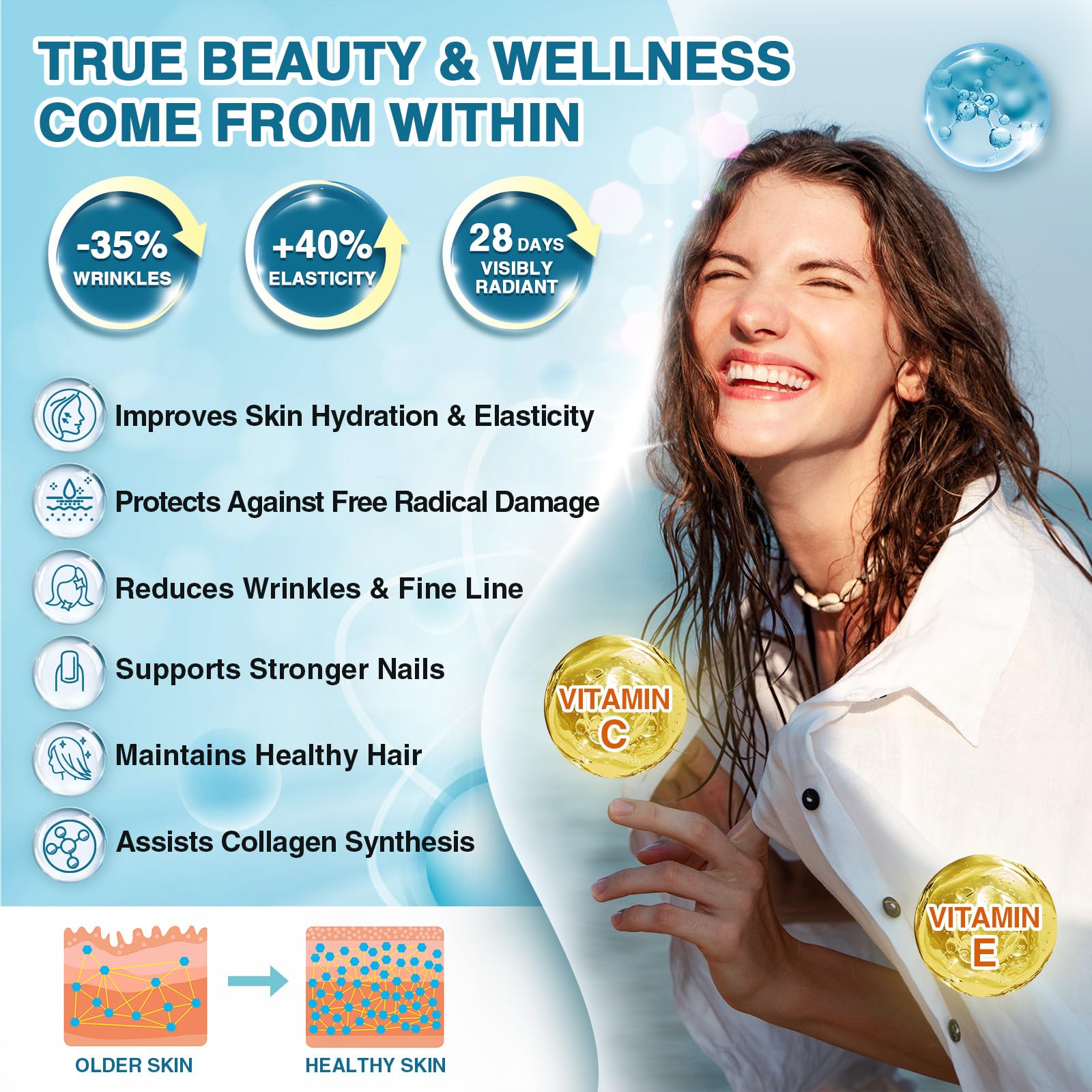 Nature Target probiotiques en flacon, support digestif potentiel.