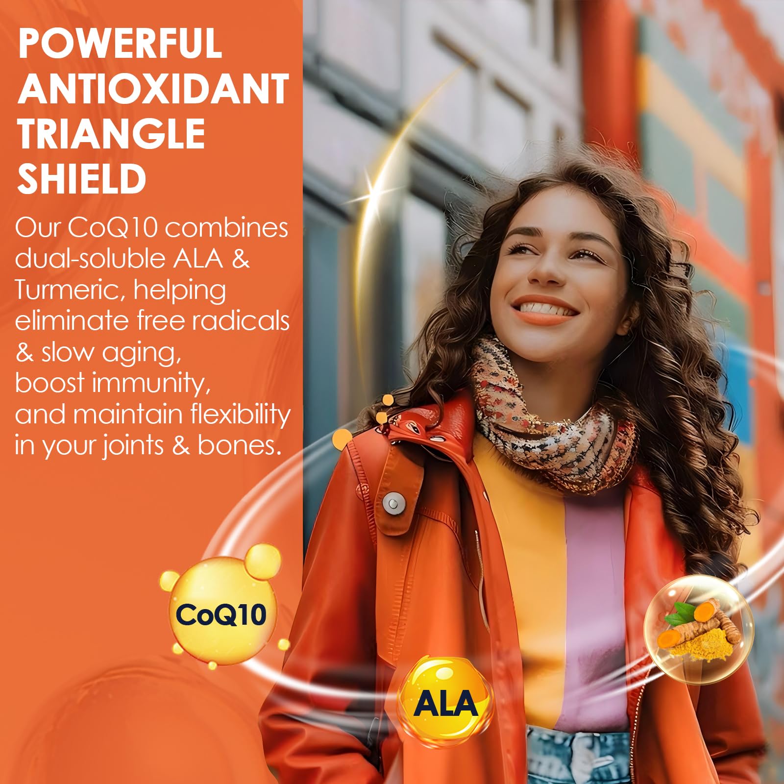 Nature Target triangle antioxydant avec ALA et curcuma – protection cellulaire