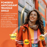 Nature Target triangle antioxydant avec ALA et curcuma – protection cellulaire