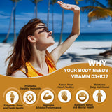 NATURE TARGET Vitamine D3 K2 - routine santé simple et pratique