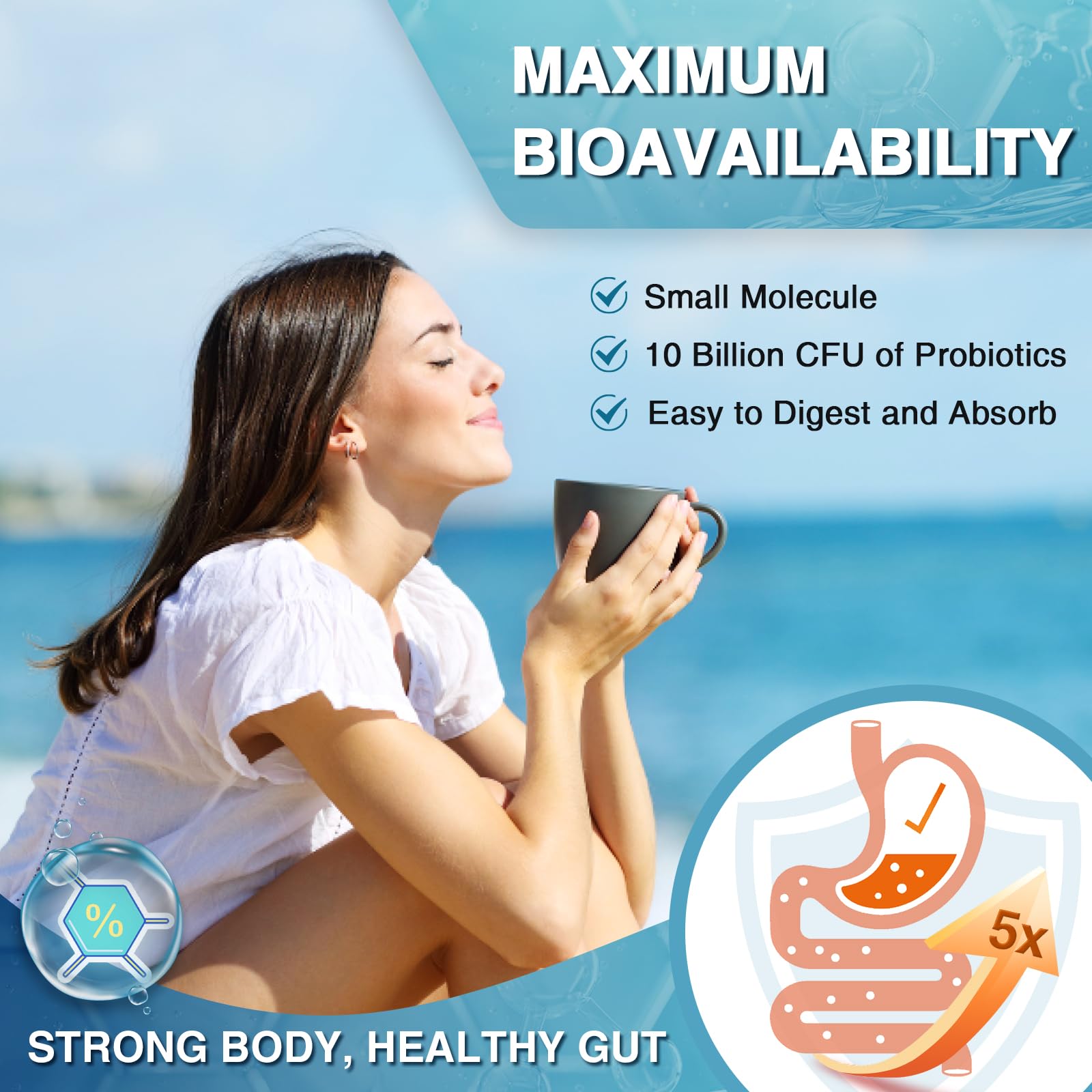 Nature Target vitamine C et hyaluronique, hydratation et élasticité potentielles.