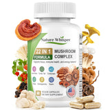 Nature Whisper Crinière de lion, capsules: soutien possible à la concentration et au bien-être