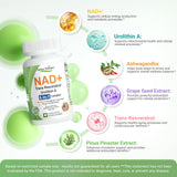 Nature Whisper NAD Resveratrol: produit américain avec contrôle qualité GMP et traçabilité.