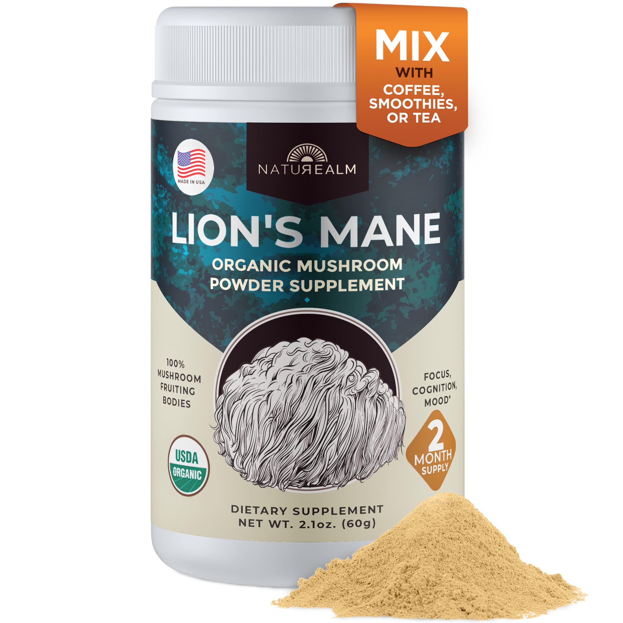 Naturealm Crinière du Lion – emballage pratique pour usage quotidien