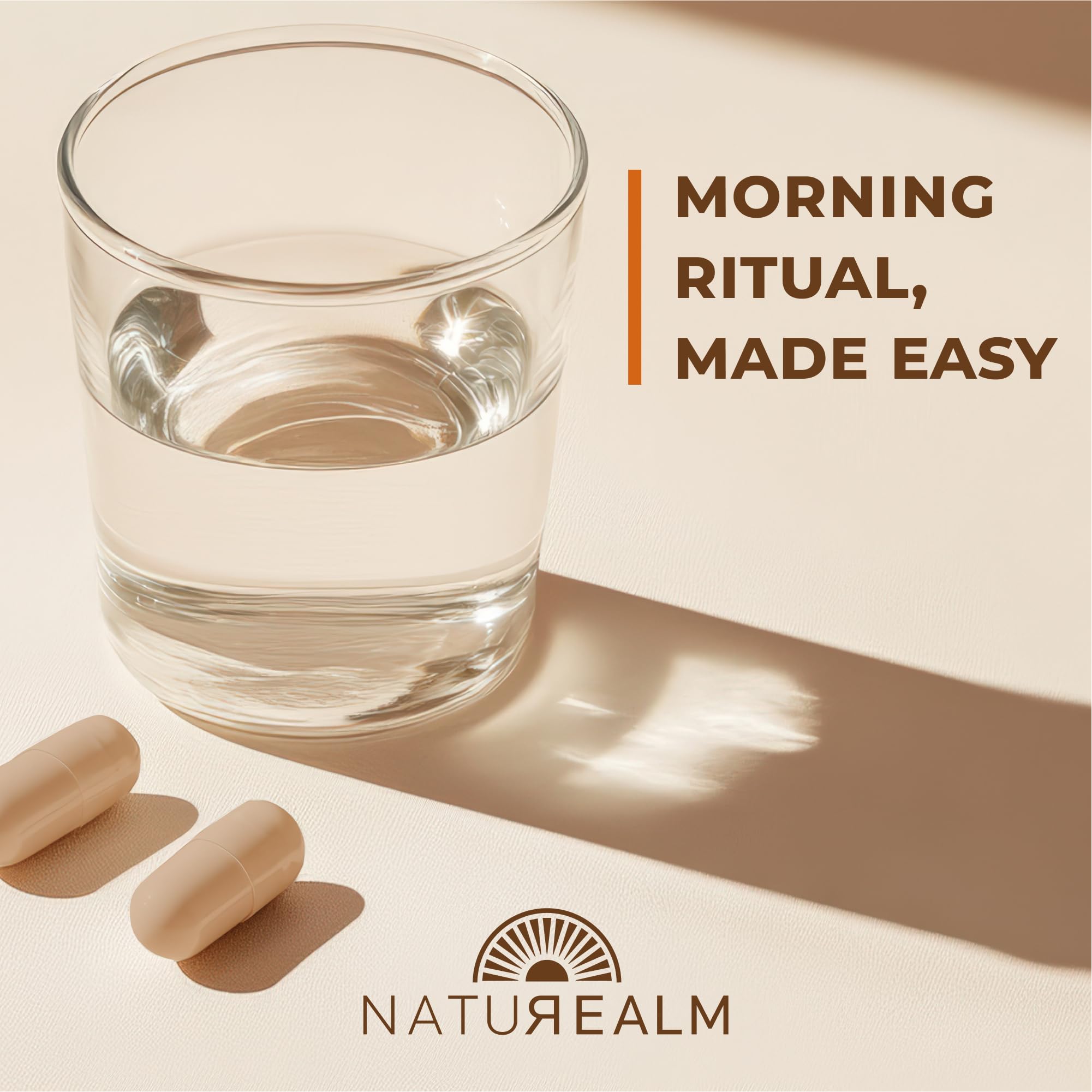 Naturealm Sacred 7 – capsules végétariennes faciles à avaler pour une routine bien-être