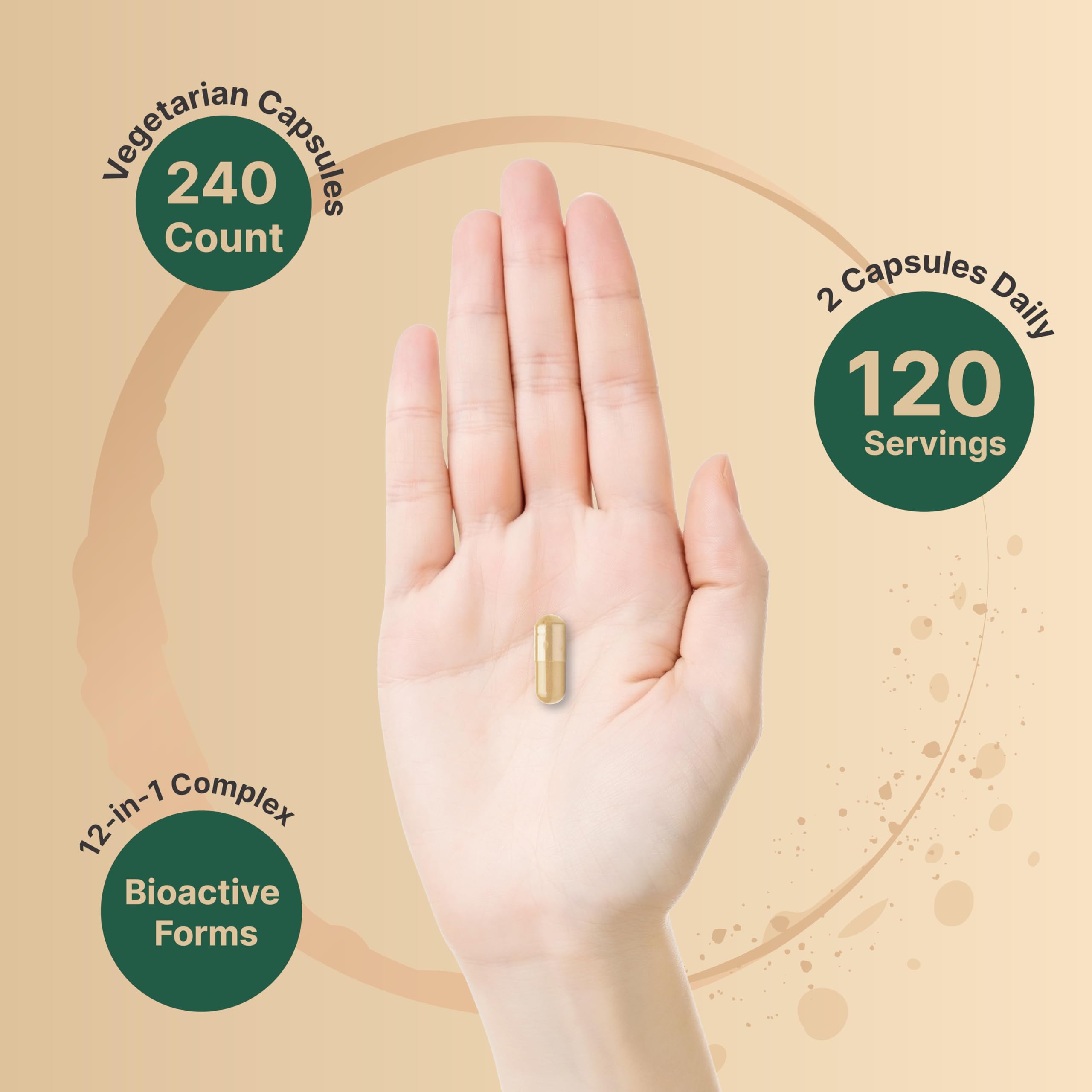 NatureBell B Complex, disponibilité élevée pour absorption et bénéfices potentiels.