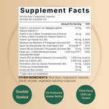 NatureBell B Complex, bouteille 240 capsules végétariennes, format pratique pour routine quotidienne.