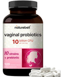 NatureBell Probiotiques Vaginales bouteille: soutien potentiel à l'équilibre intime