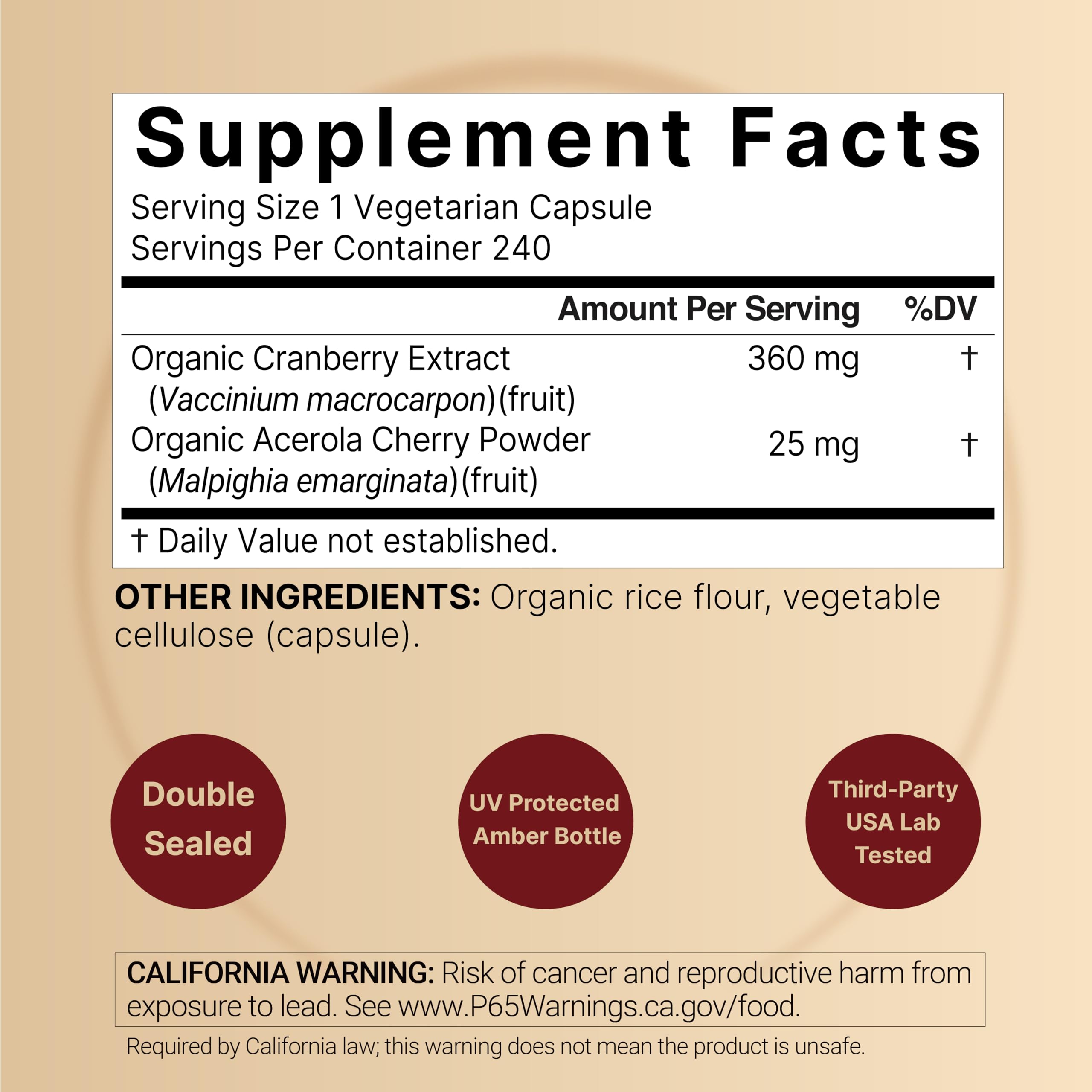 NatureBell capsules végétariennes faciles à avaler pour une utilisation quotidienne.