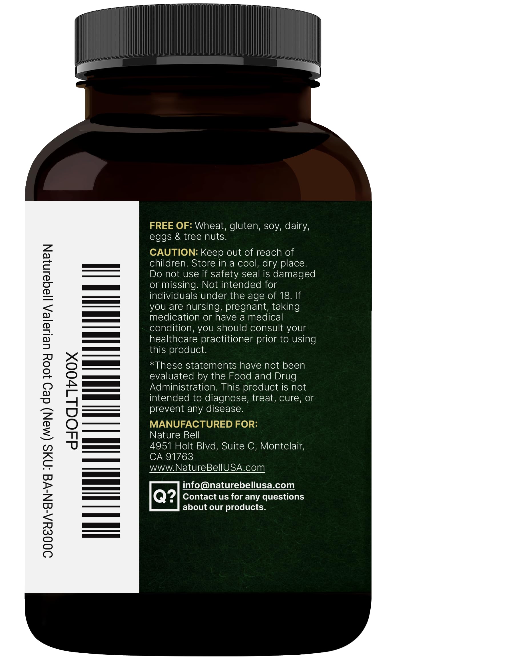 NatureBell GABA et 5-HTP: complément favorisant le calme et le sommeil