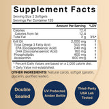 NatureBell Krill Antarctique — gélules: dosage pratique pour les oméga-3