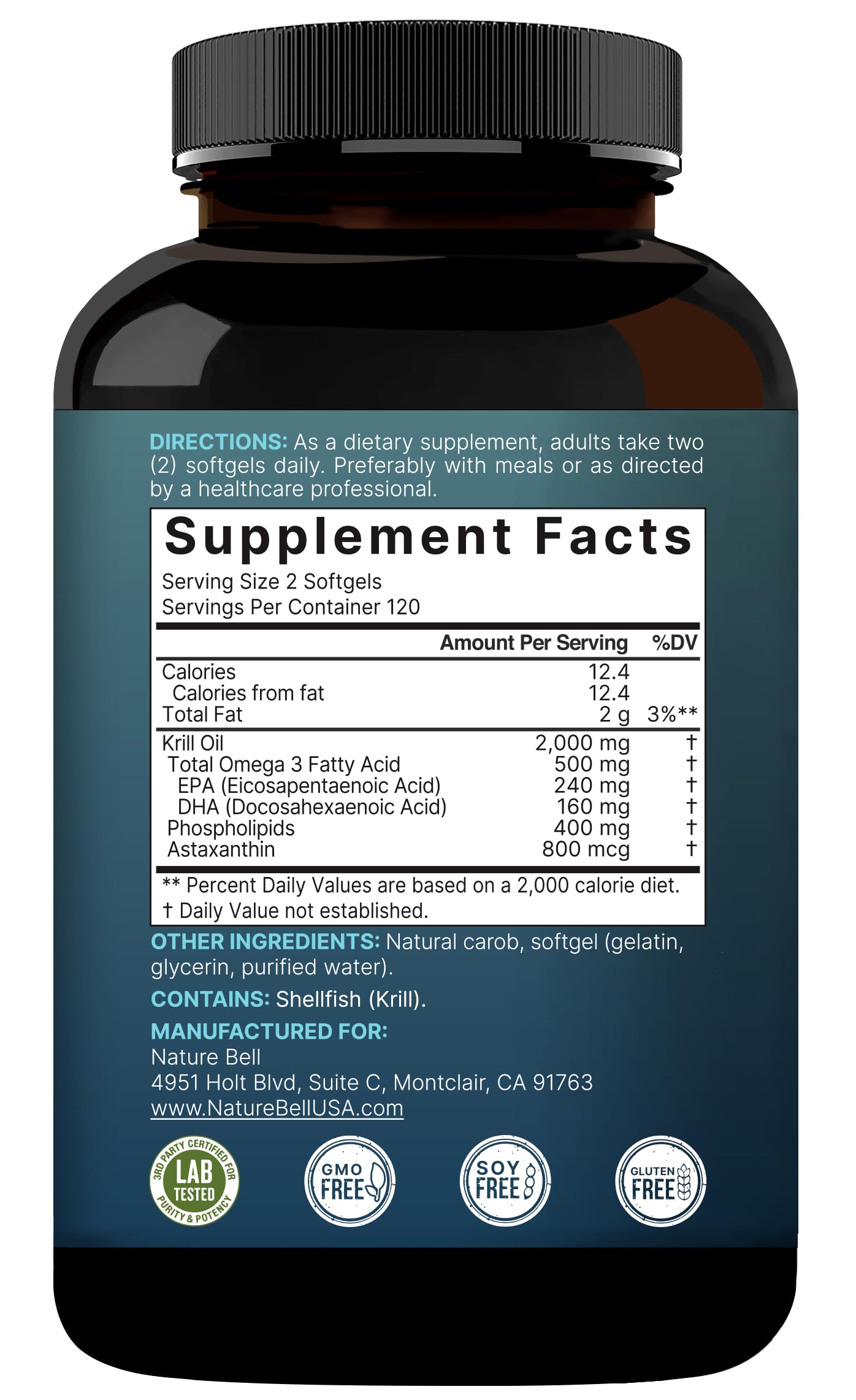 NatureBell Krill Antarctique — tests tiers: sécurité et efficacité vérifiables