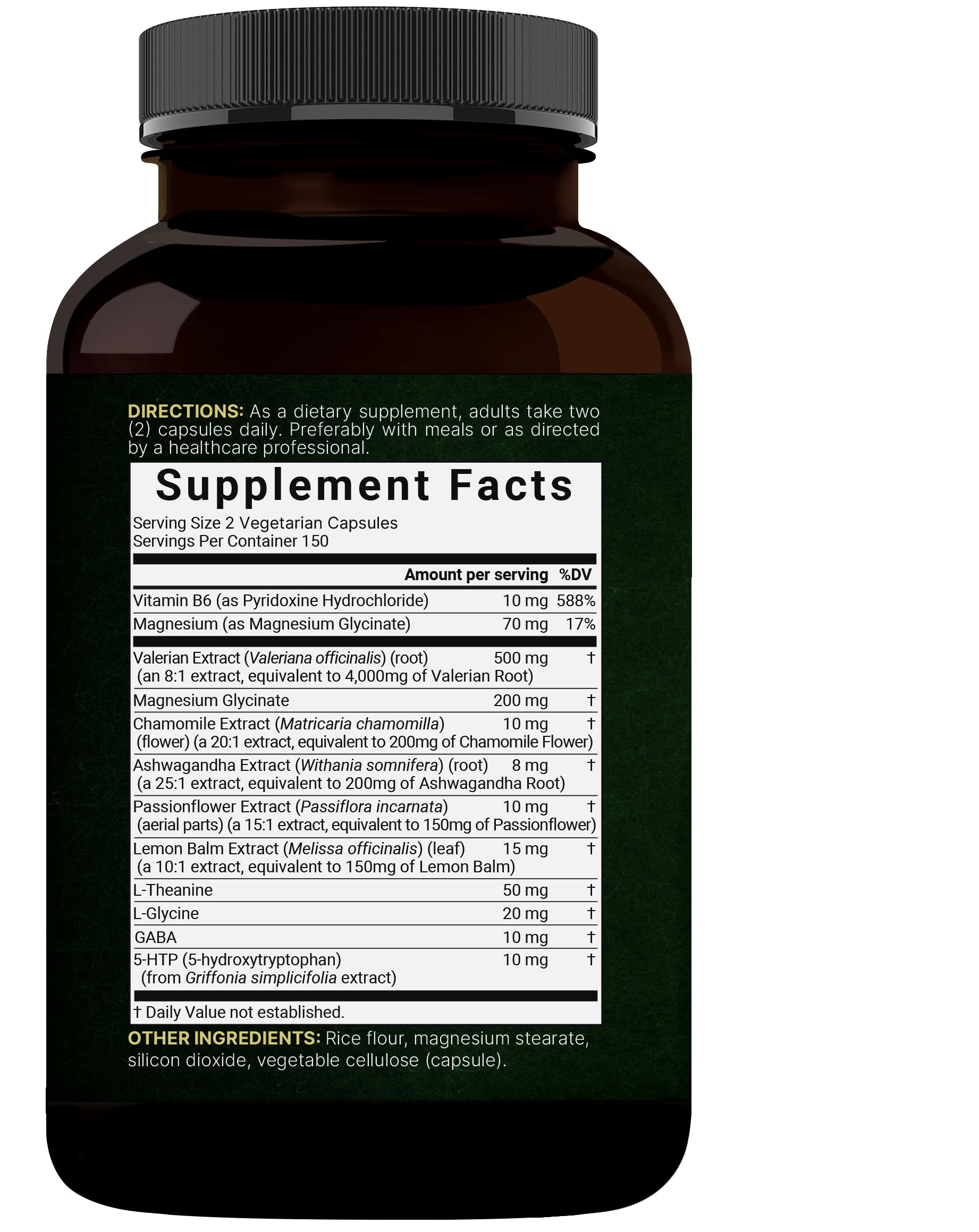 NatureBell L-théanine et glycine: capsules pour relaxation ciblée