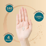 NatureBell Magnésium Glycinate 1000 mg – emballage compact pour facile rangement