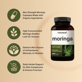NatureBell Moringa feuilles indiennes — origine et purete9 pour une nutrition naturelle.