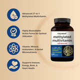 Étiquette NatureBell claire montrant la composition et le dosage quotidien.