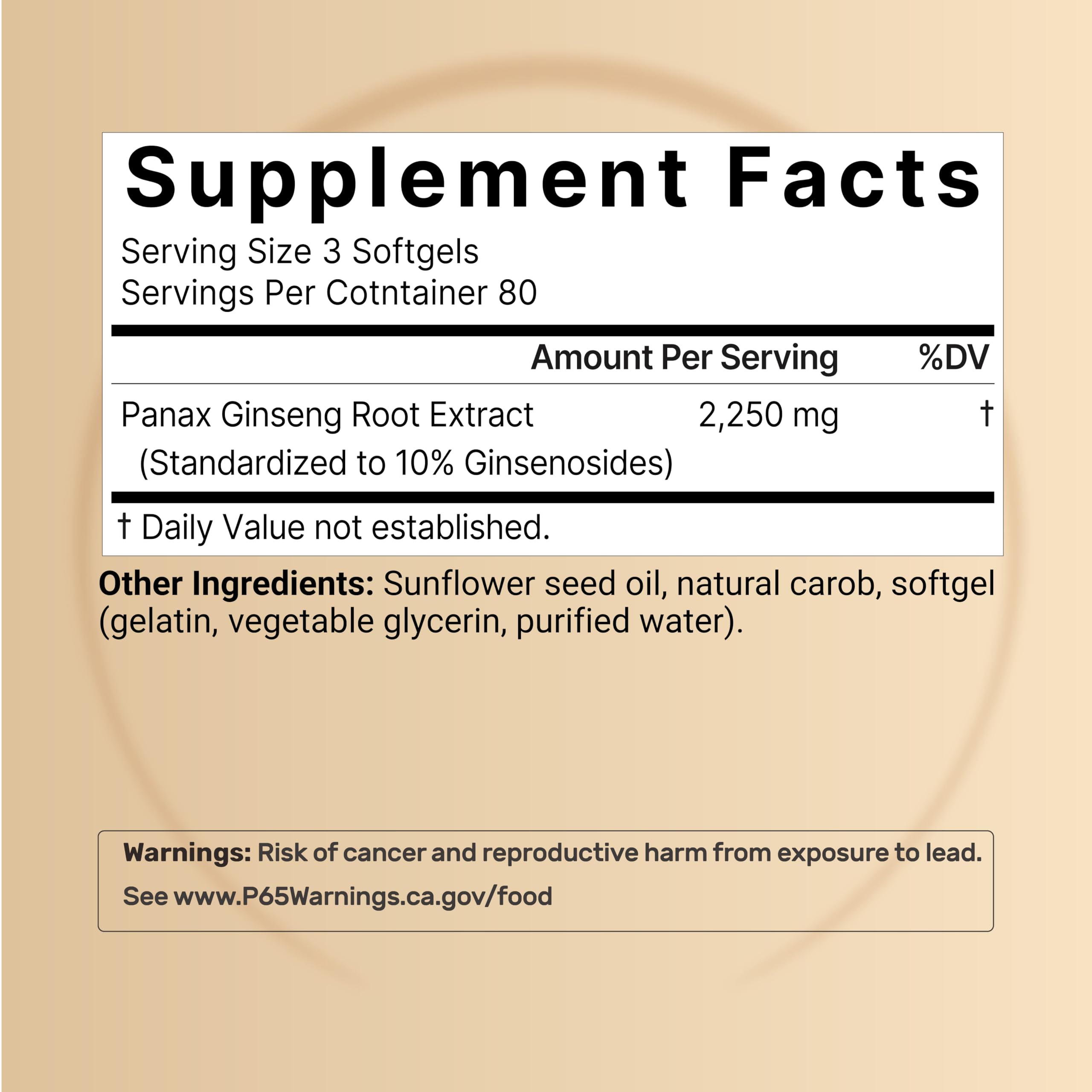 NatureBell Panax ginseng coréen rouge – bouteille pratique pour l’utilisation quotidienne.
