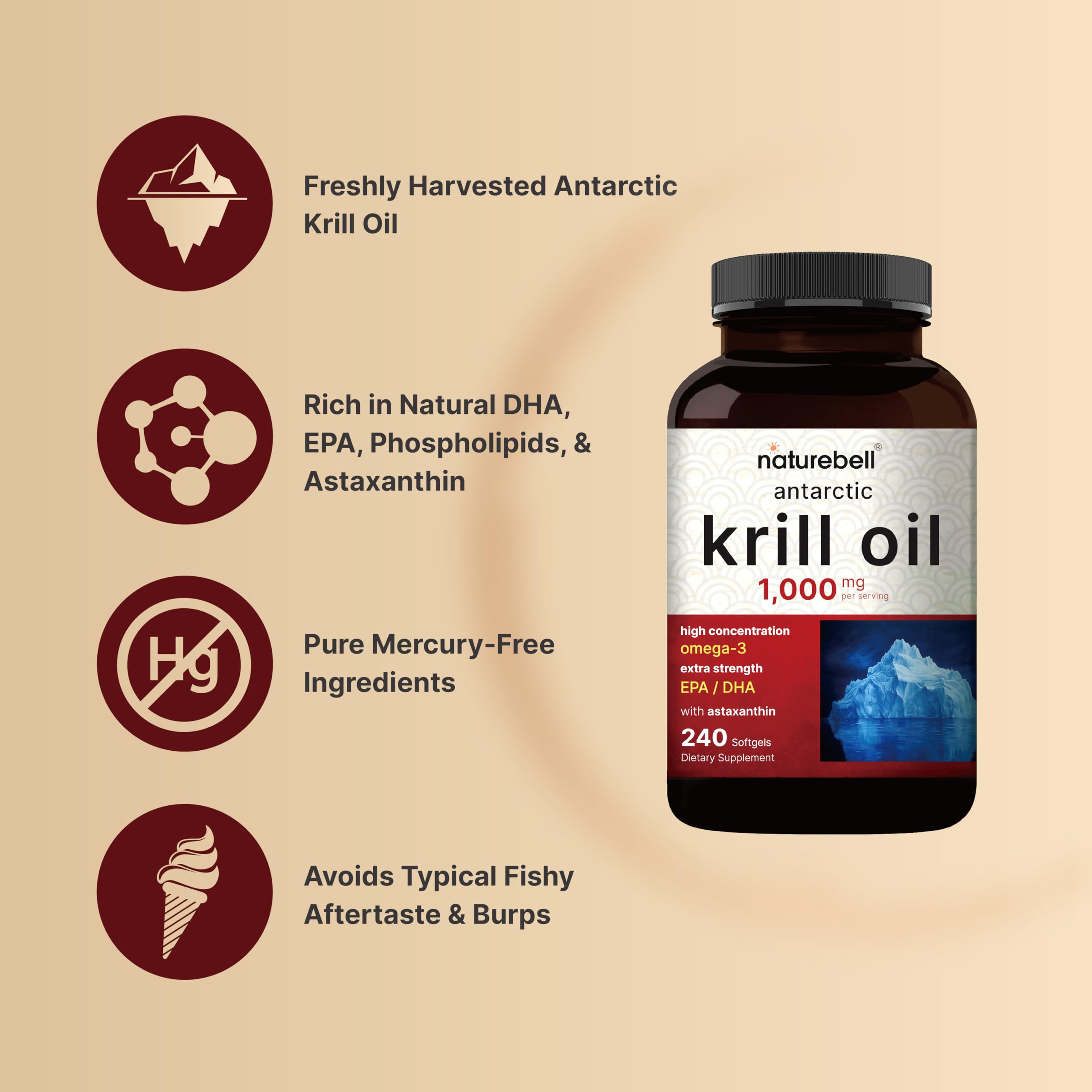 NatureBell phospholipides améliorant l’absorption des nutriments contenus dans les gélules.