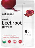 NatureBell Poudre de betterave bio, emballage 5-livres prêt à l'usage.