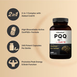 NatureBell PQQ avec CoQ10 – énergie cellulaire et mitochondries